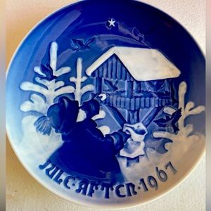 1967 Bing & Grondahl Christmas plate.